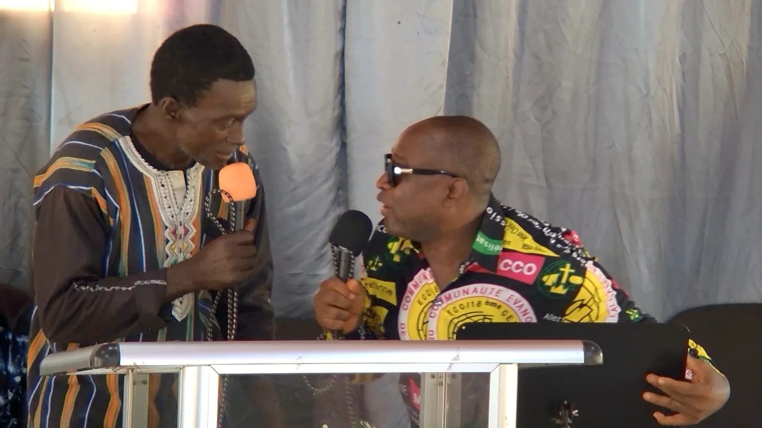 Prédication biblique par Pr André et Namory